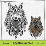 Plotterdatei Wolf - Sewando