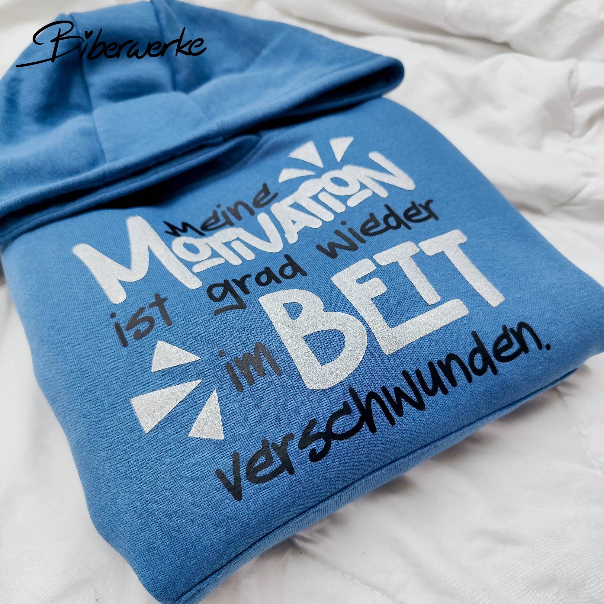 Plotterdatei Motivation wieder im Bett verschwunden - Sewando