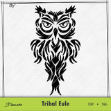 Plotterdatei Tribal Eule - Sewando