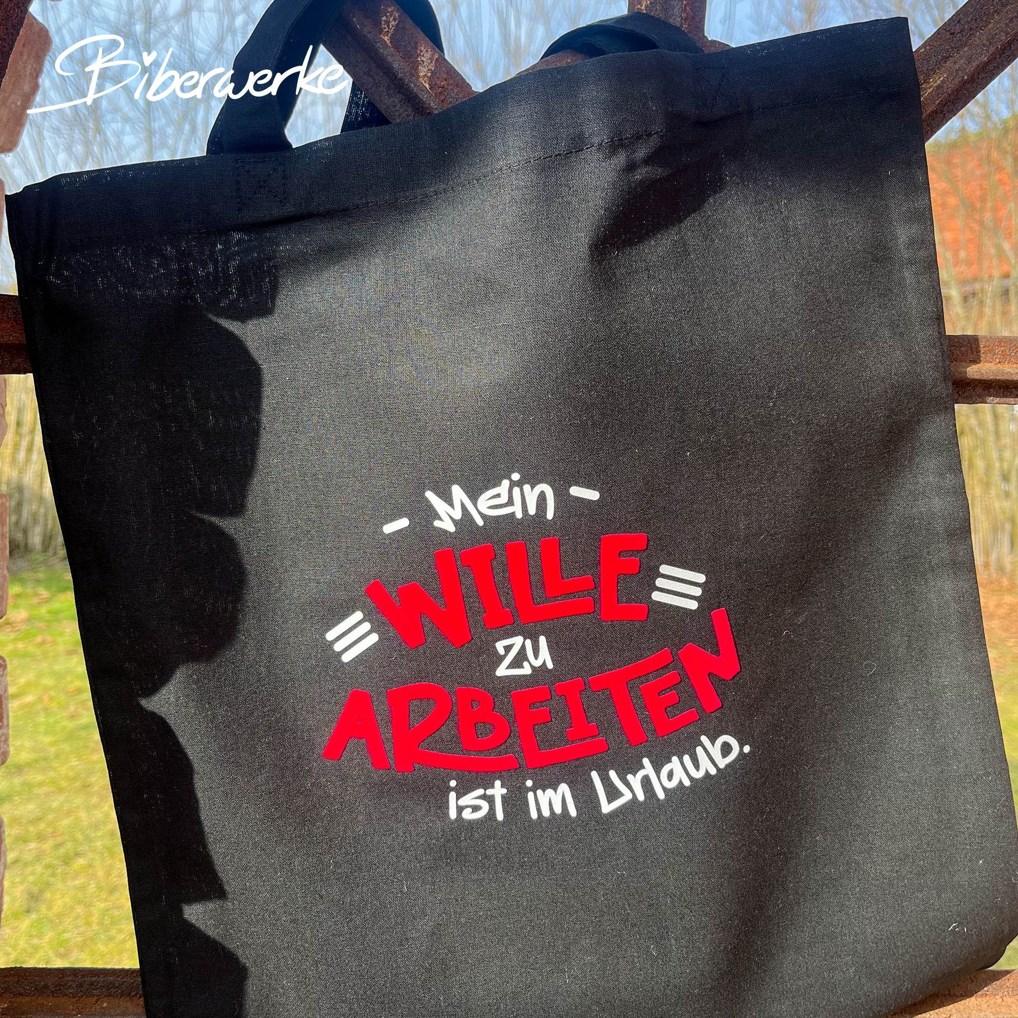 Plotterdatei Wille zu arbeiten im Urlaub - Sewando