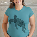 Plotterdatei Entgitteryoga Zentangle Turtle I - Sewando