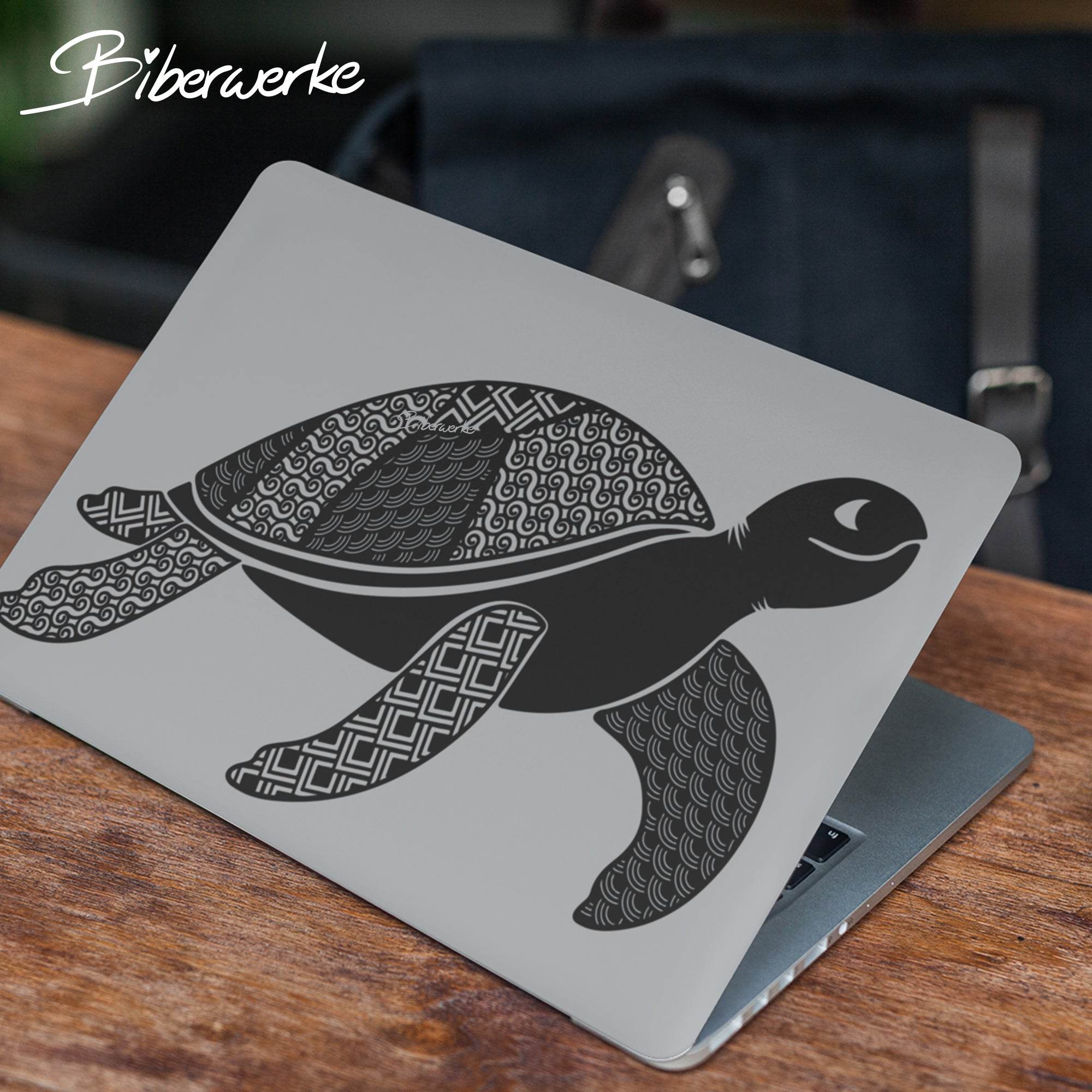 Plotterdatei Entgitteryoga Zentangle Turtle I - Sewando