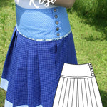 Schnittmuster Biergartenrock Rosi Gr. 34-52 : - Sewando
