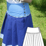 Schnittmuster Biergartenrock Rosi Gr. 34-52 : - Sewando