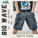 Schnittmuster *Big Wave Shorts* Version Teens Gr. 128-158 - Sewando