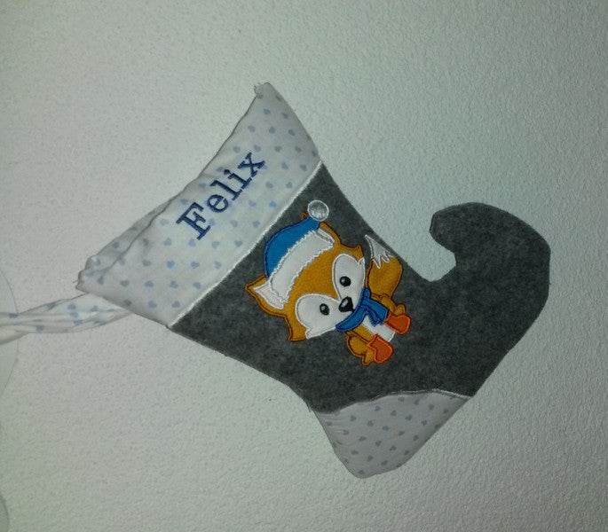 Stickdatei Weihnachten Tiere Applikation 10x10 Set 220 - Sewando