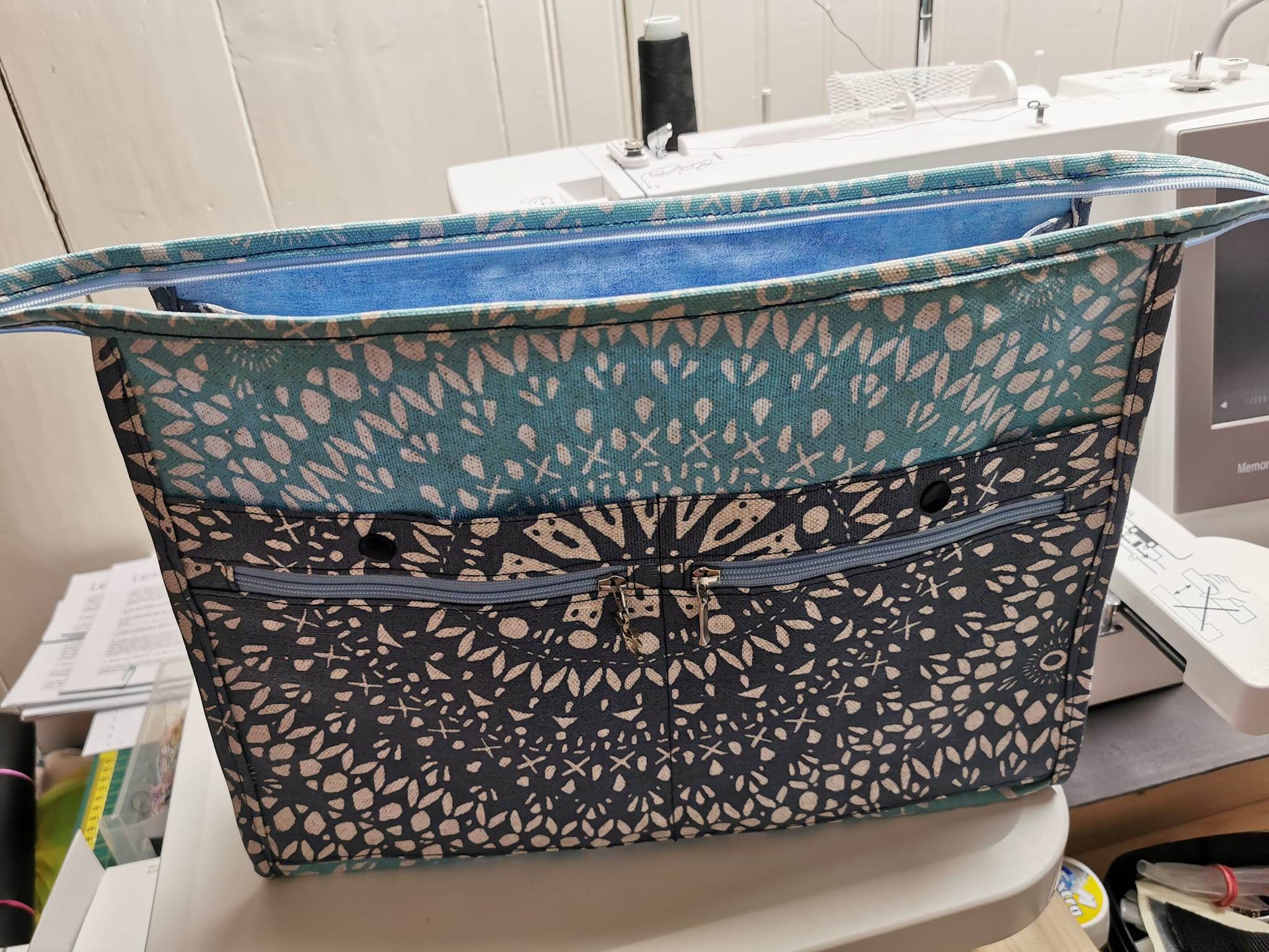 Nähanleitung Tasche Nécessaire Berta - Sewando