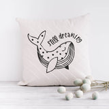 Plotterdatei "Dreaming whales" auch zum Drucken