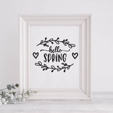 Plotterdatei "HelloSpring #1"