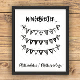 Plotterdatei "Wimpelketten"
