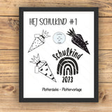 Plotterdatei "Hej Schulkind"