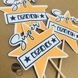 Plotterdatei SUPERSTAR ERZIEHER ERZIEHERIN - Sewando
