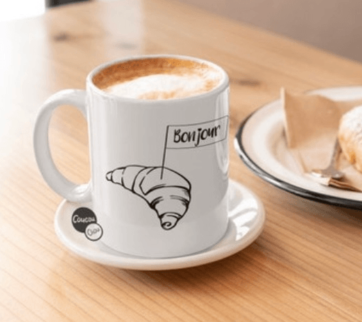 Plotterdatei Croissant svg dxf - Sewando