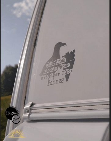 Plotterdatei Glückliche Möwe svg dxf - Sewando
