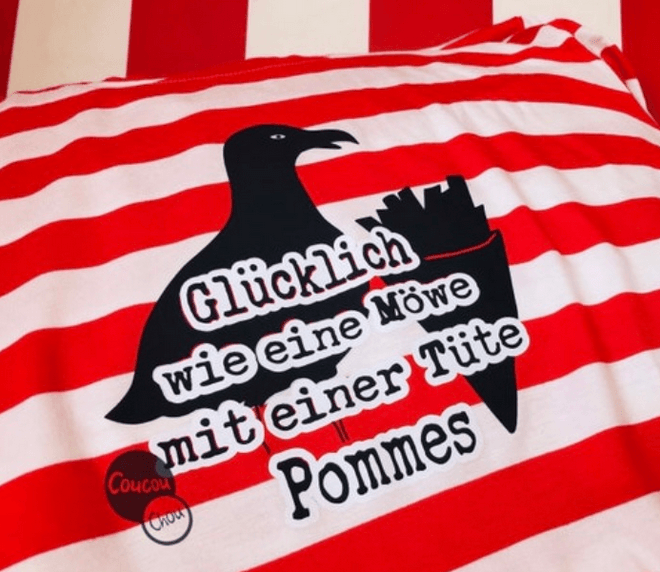 Plotterdatei Glückliche Möwe svg dxf - Sewando
