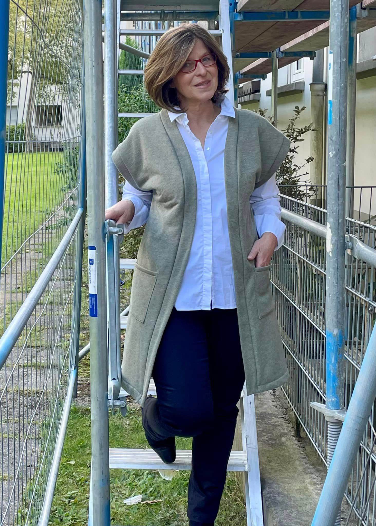 Schnittmuster Weste Cardigan Aske Gr. 32-56 - Sewando