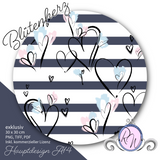 Stoffdesign exklusiv "Blütenherz Part1 A14" Hauptdesign