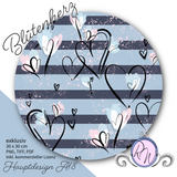 Stoffdesign exklusiv "Blütenherz Part1 A18" Hauptdesign