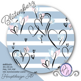 Stoffdesign exklusiv "Blütenherz Part1 A9" Hauptdesign