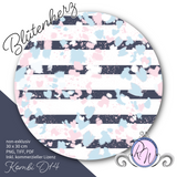 Stoffdesign non-exklusiv "Blütenherz D14" Kombidesign