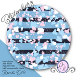 Stoffdesign non-exklusiv "Blütenherz D19" Kombidesign