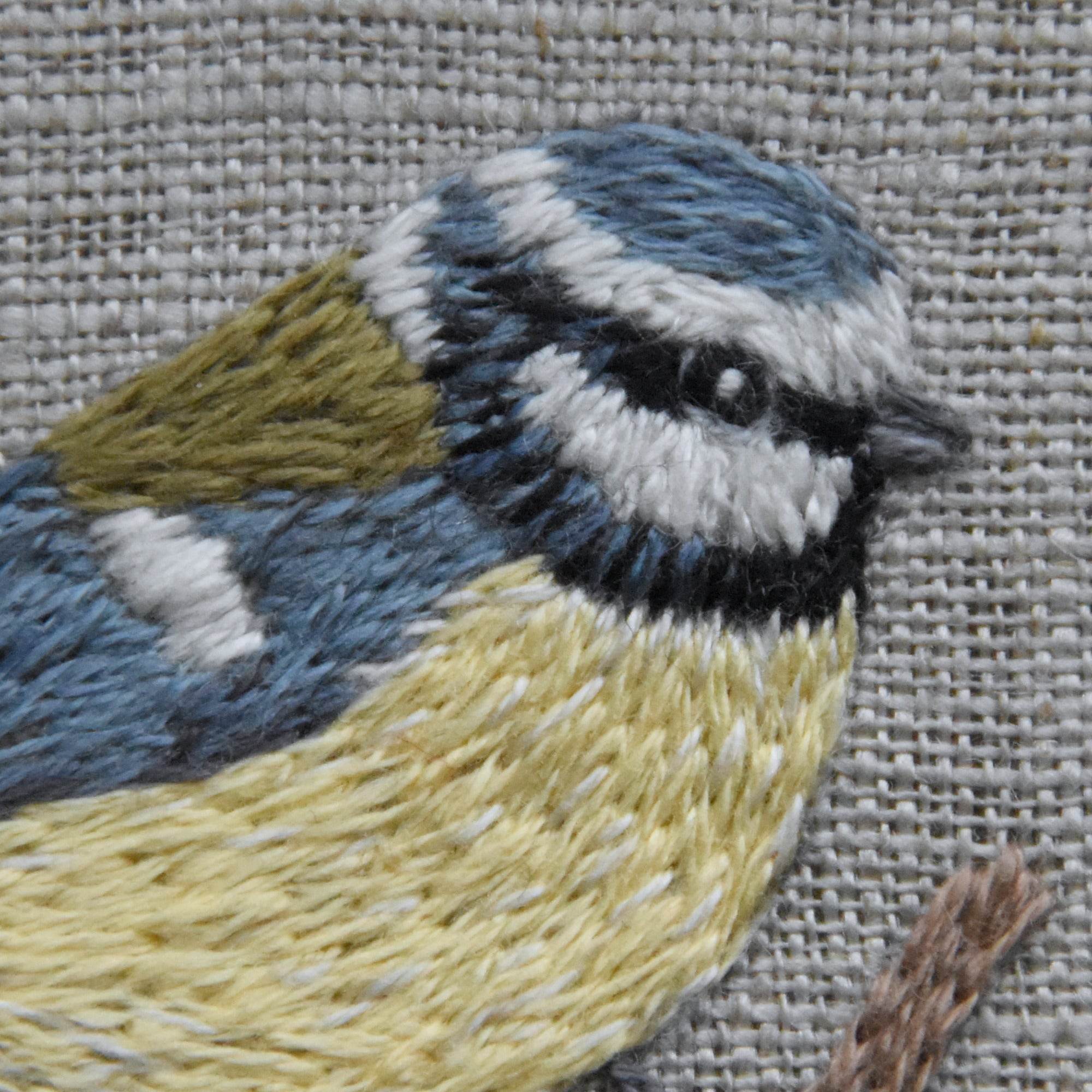 Handstickvorlage BLAUMEISE & KOHLMEISE : - Sewando
