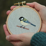 Handstickvorlage BLAUMEISE & KOHLMEISE : - Sewando
