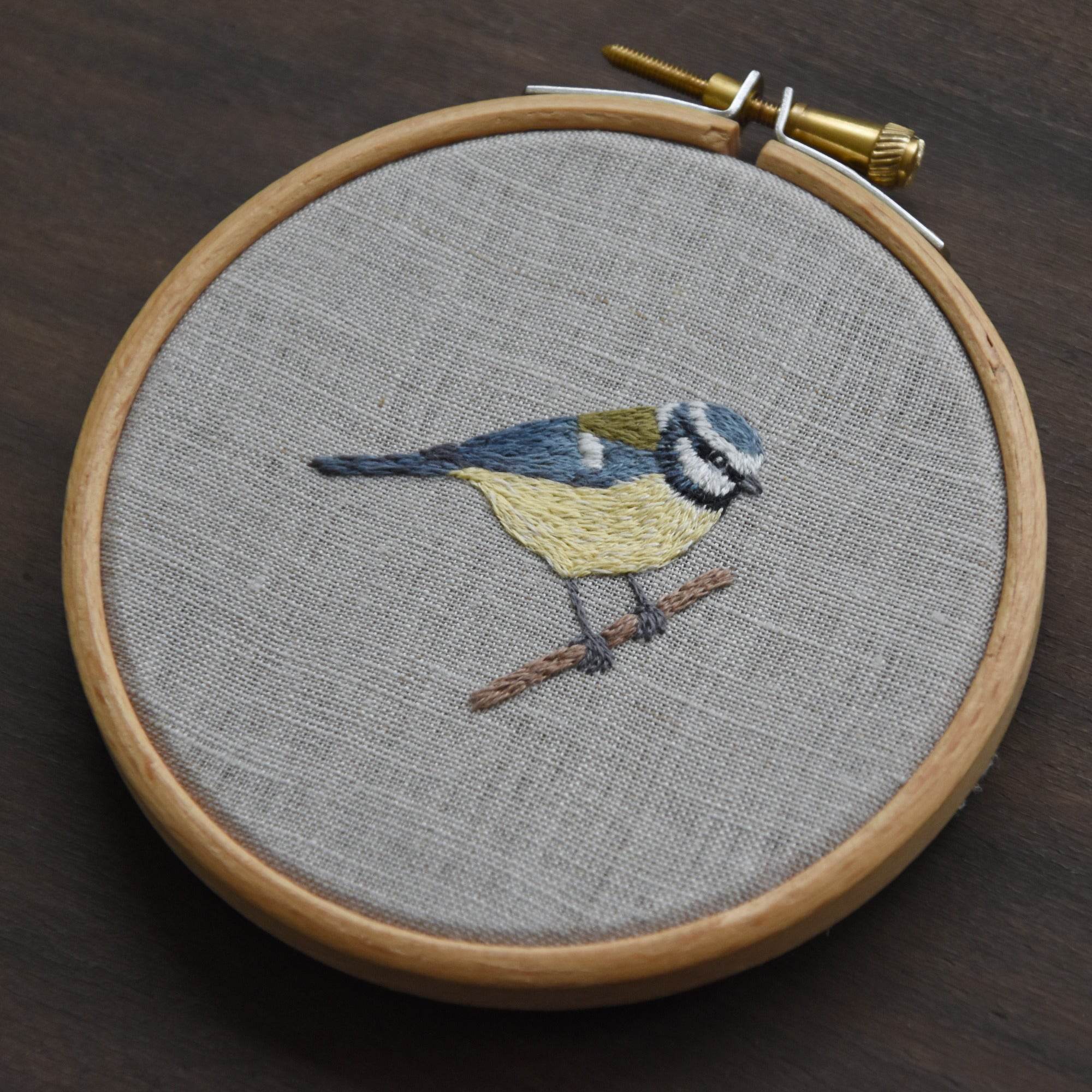 Handstickvorlage BLAUMEISE & KOHLMEISE : - Sewando