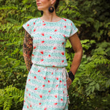 Schnittmuster Kleid "BlueSpringDress" Gr. 32-48