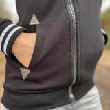 Schnittmuster Sweatjacke "BlueSweetJack"