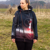 Schnittmuster Sweatjacke "BlueSweetJack"