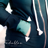 Schnittmuster Sweatjacke "BlueSweetJack"
