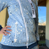 Schnittmuster Sweatjacke "BlueSweetJack"