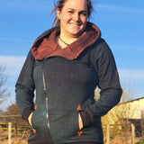 Schnittmuster Sweatjacke "BlueSweetJack"