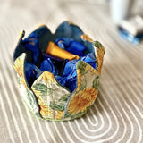 Blüten-Utensilo nähen, Foto-Anleitung, Schnittmuster in 3 Größen