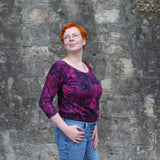 Schnittmuster Croptop "BlueWinterTop" Gr. 32-48