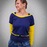 Schnittmuster Croptop "BlueWinterTop" Gr. 32-48