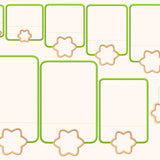 9x Stickdatei "Blume MTA" ITH Täschchen mit Applikation