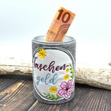 Stickdatei Rahmen doodle Applikation Taschengeld - Sewando