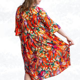 Schnittmuster Marie – Boho Bluse & Kleid mit Saumrüsche Gr. 34-50 / BU 80-116 - Sewando