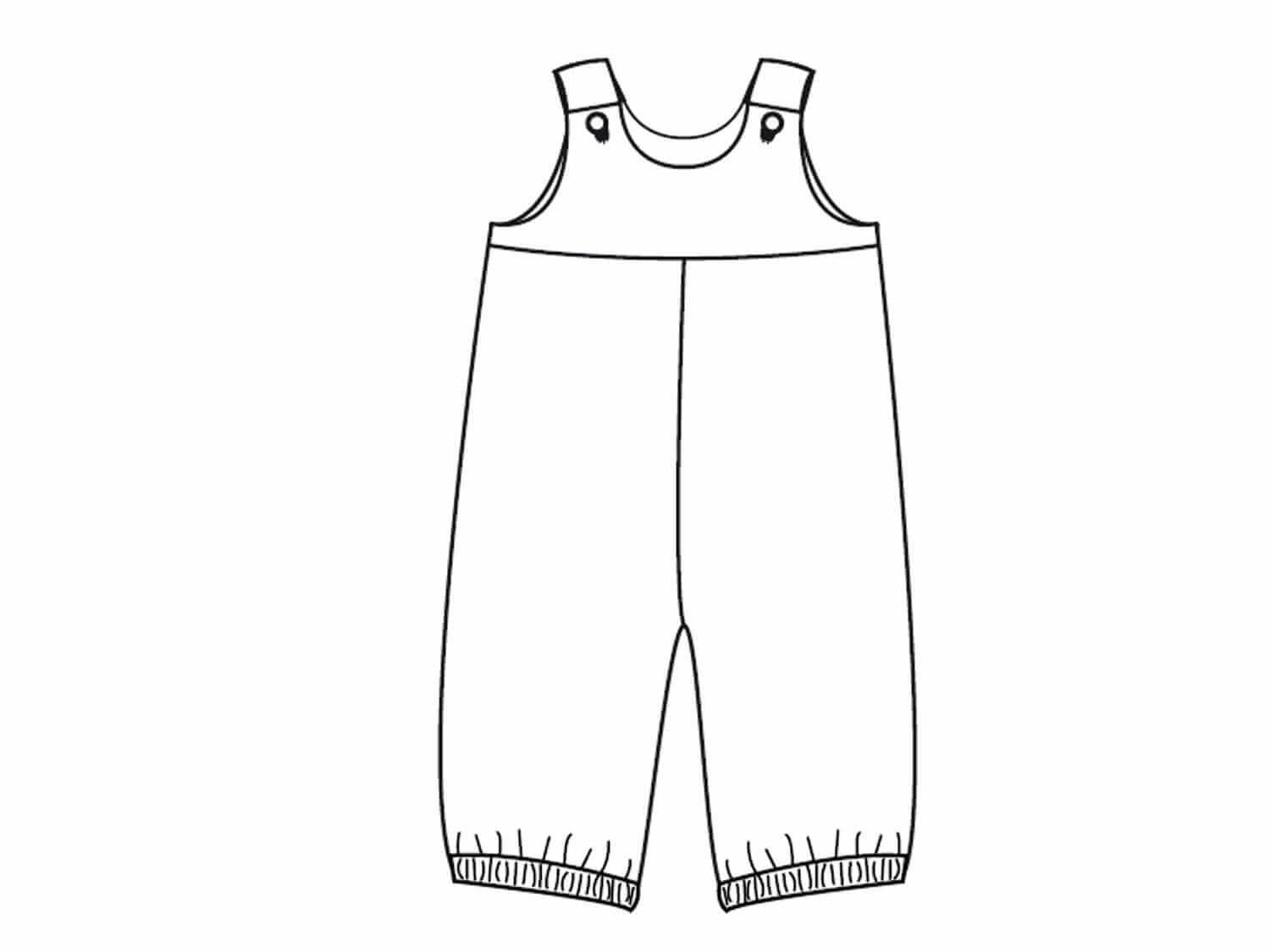 Baby Latzhosen Schnittmuster Digitaler Download Nähprojekt Bundle Drei Stilvarianten Wendeoverall Design Knopfträger Option Elastischer Saum Detail Sommer Babykleidung Größenbereich Neugeboren bis fünf Jahre Anfängerfreundliche Anleitung mit Foto
