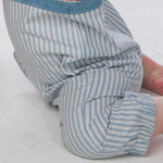 Baby Latzhosen Schnittmuster Digitaler Download Nähprojekt Bundle Drei Stilvarianten Wendeoverall Design Knopfträger Option Elastischer Saum Detail Sommer Babykleidung Größenbereich Neugeboren bis fünf Jahre Anfängerfreundliche Anleitung mit Foto