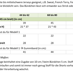 Bobby – Knieumspielende Babyshorts / Sommerhose Gr. 44-98 - Sewando