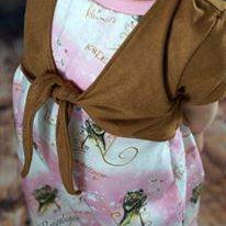 Happy Bibiane -Gr 74 - 164 - Ballontunika + Kleid mit Fake-Bolero Schnittmuster - Sewando