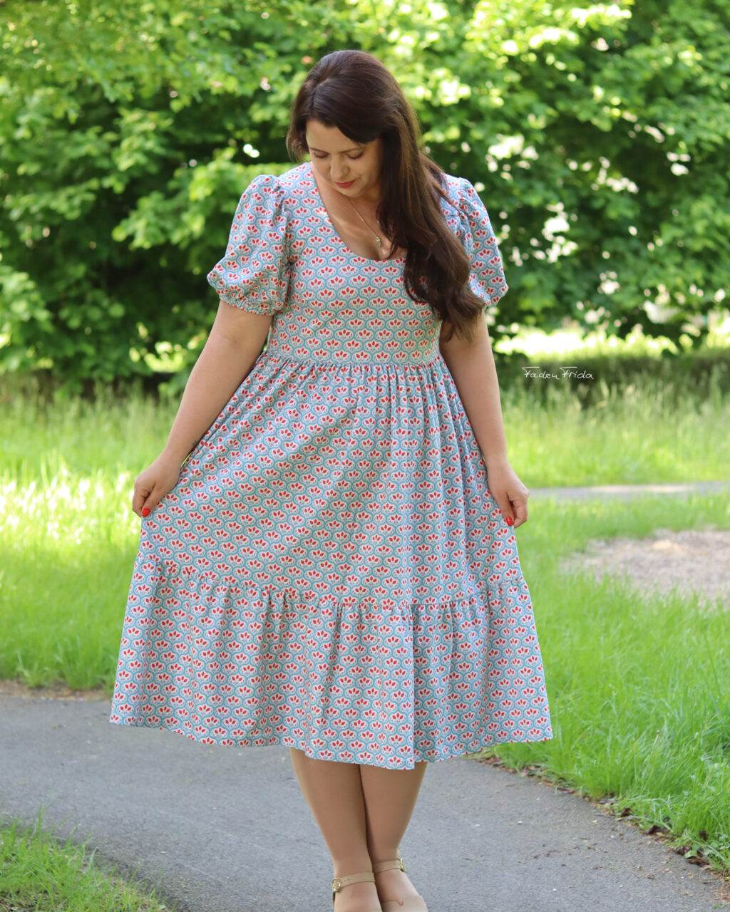 Schnittmuster BOHEMIAN SUMMERDRESS 32-54 - Sewando