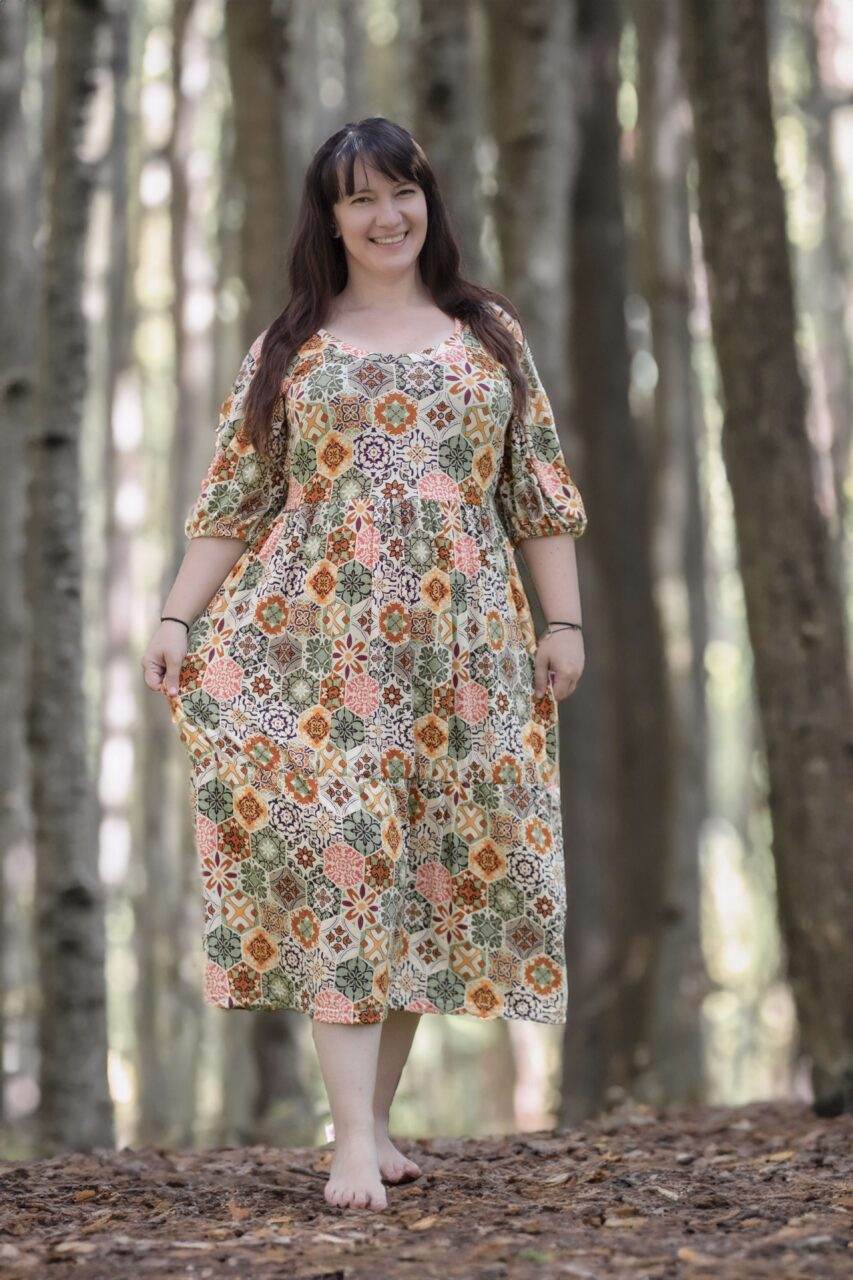 Schnittmuster BOHEMIAN SUMMERDRESS 32-54 - Sewando