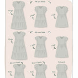 Schnittmuster Boho Kleid Damen Gr. 32-52 - Sewando
