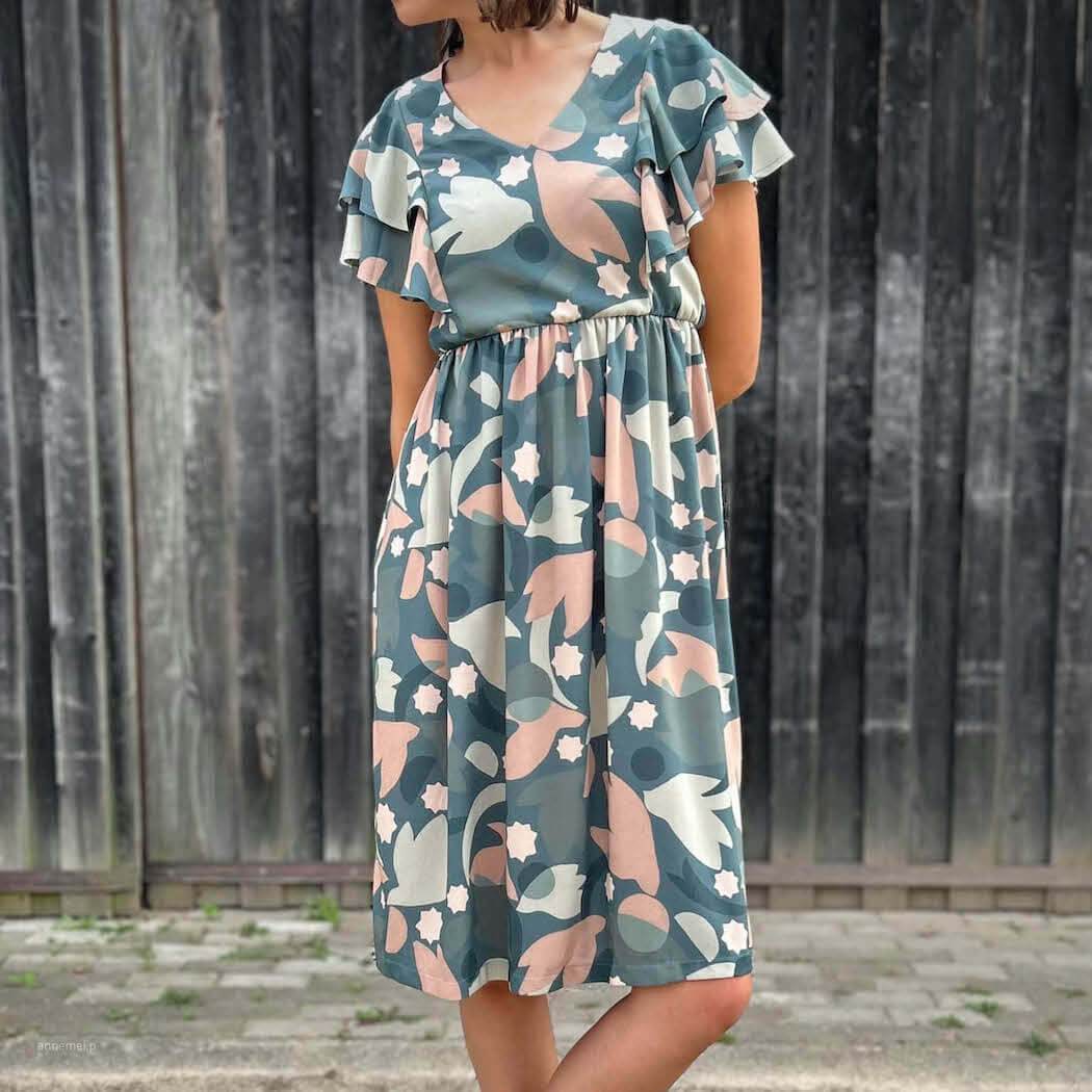 Schnittmuster Boho Kleid Damen Gr. 32-52 - Sewando