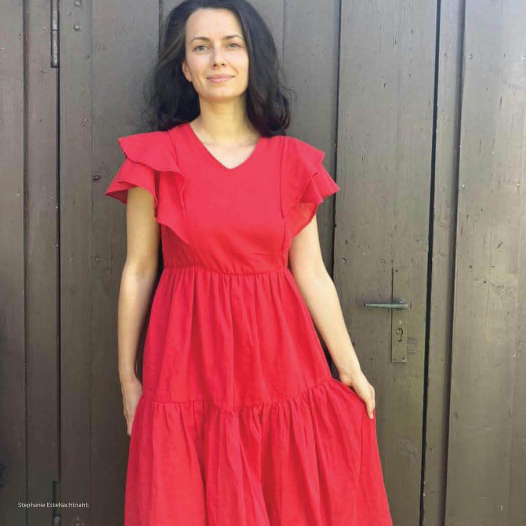 Schnittmuster Boho Kleid Damen Gr. 32-52 - Sewando
