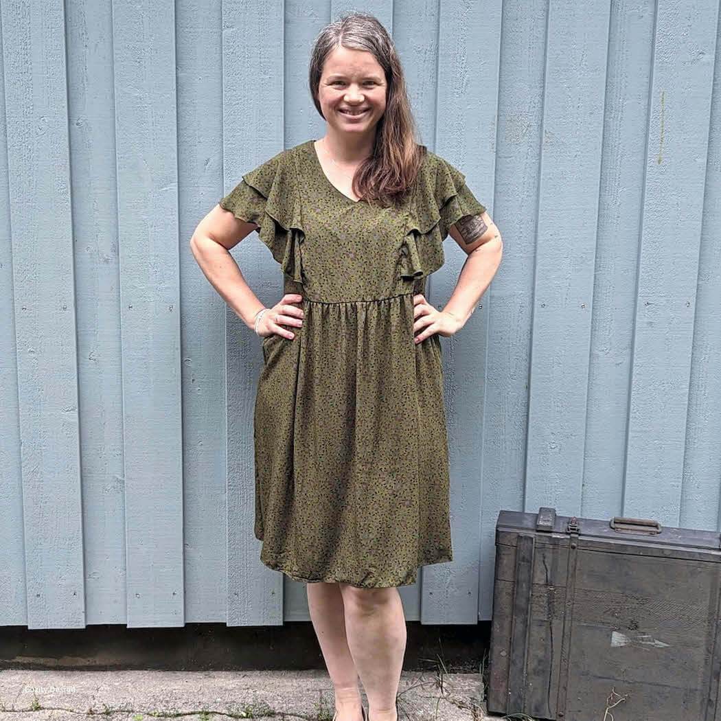 Schnittmuster Boho Kleid Damen Gr. 32-52 - Sewando